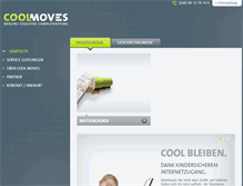 Tablet Screenshot of coolmoves.de